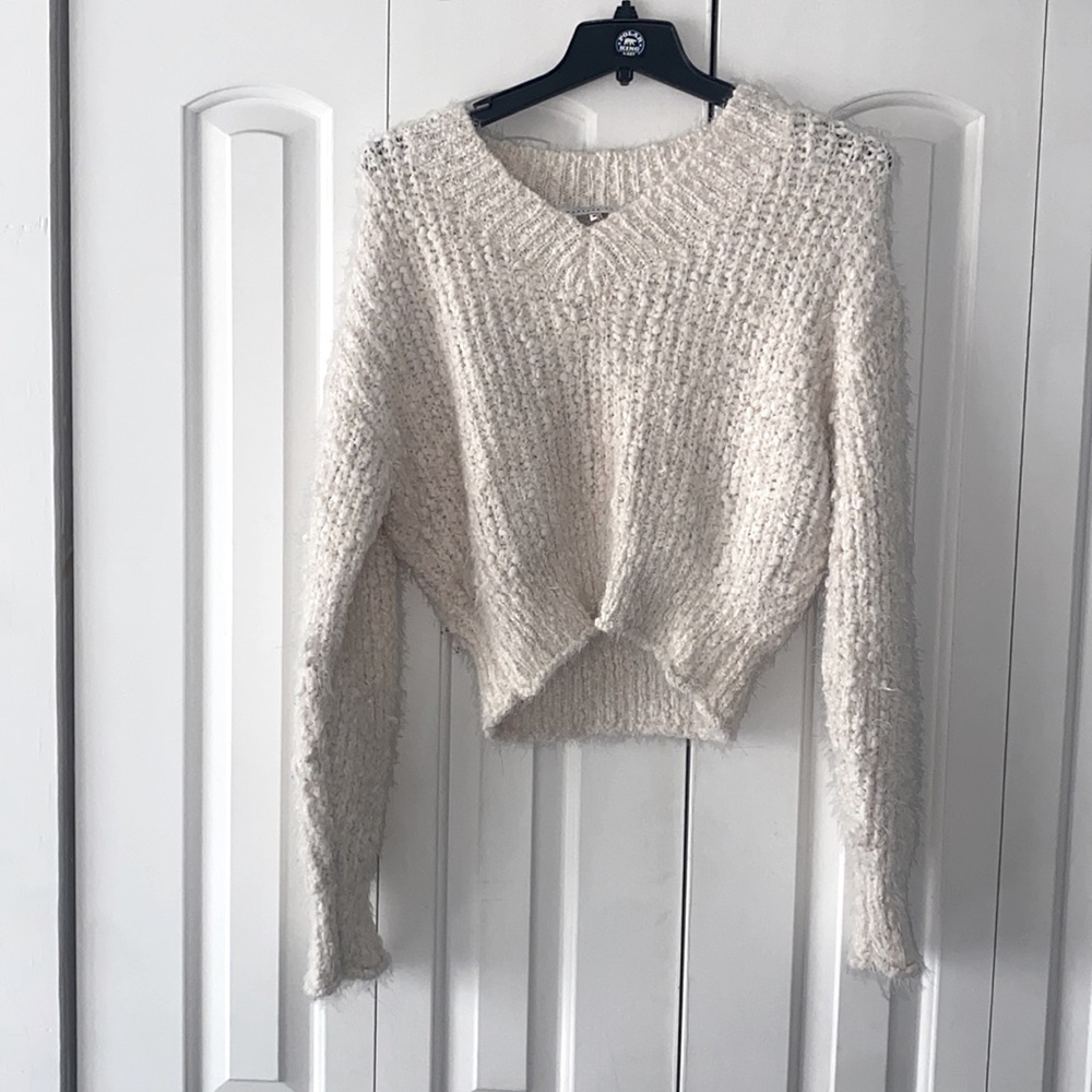 White sweater